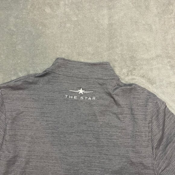 Travis Mathew Shirt Mens XL Lightweight 1/4 Zip Pullover Heather Gray Golf - Picture 8 of 9